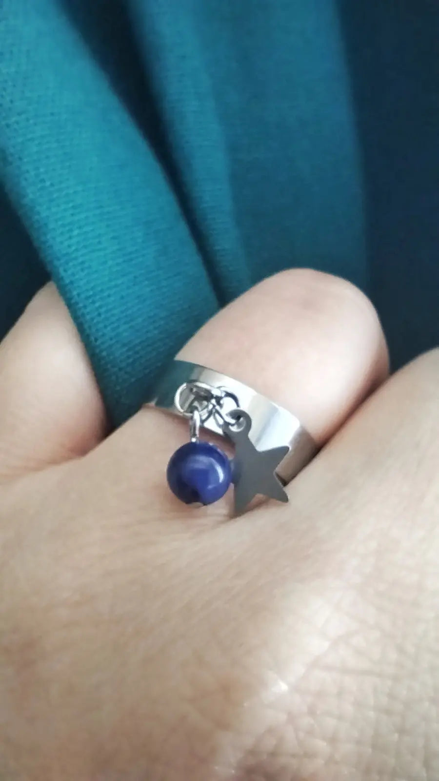 Bague Sodalite Astralia – Clarté & Inspiration Pierres & Enchantements
