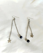 Boucles d’Oreilles Sodalite Astralis – Clarté & Inspiration Pierres & Enchantements