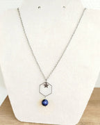 Collier Sodalite Astréa – Apaisement Mental & Clarté Pierres & Enchantements