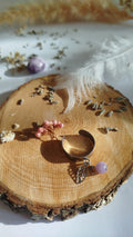 Bague Lépidolite Aurélyne – Sérénité & Équilibre Pierres & Enchantements