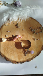 Bague Lépidolite Aurélyne – Sérénité & Équilibre Pierres & Enchantements