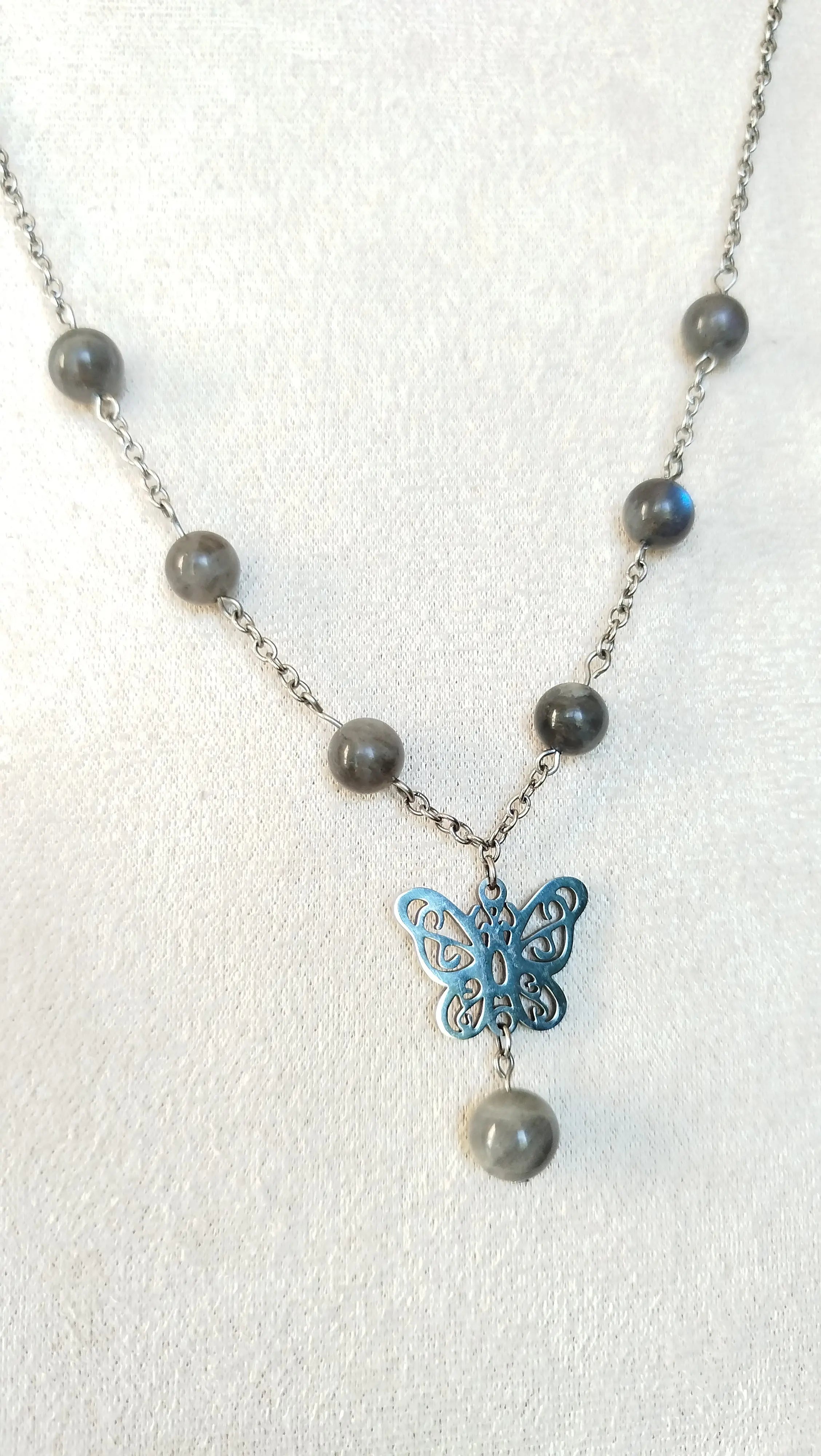 Collier Labradorite Ailoria – Protection & Apaisement Pierres & Enchantements