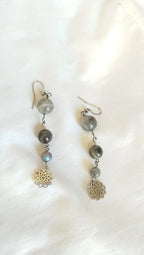 Boucles d’Oreilles Labradorite Vespara – Protection & Harmonie Pierres & Enchantements